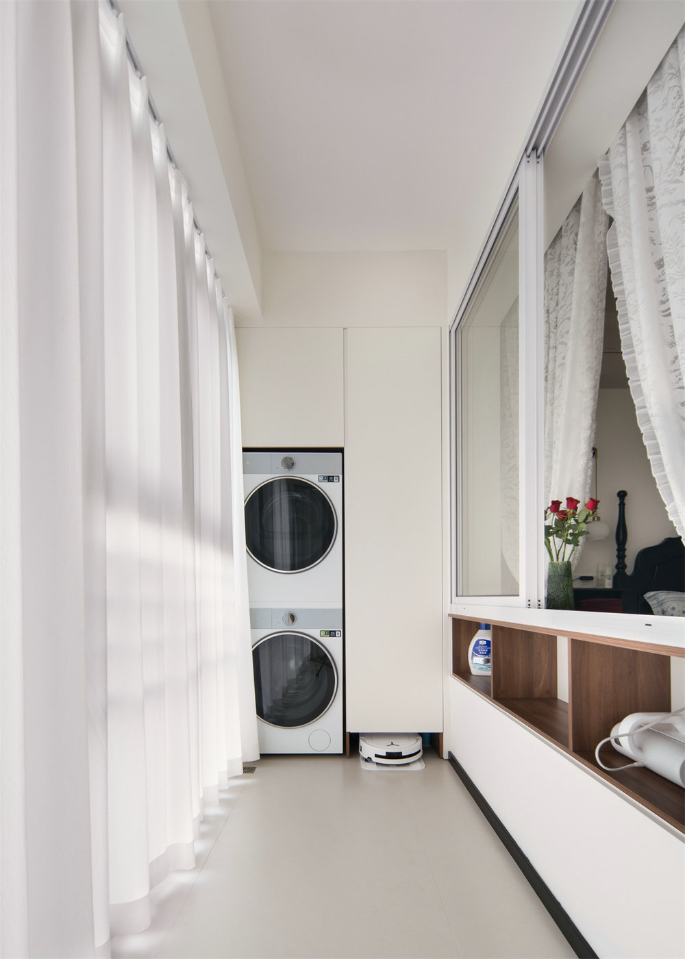 新長江香榭琴臺104平中古風(fēng)格裝修效果圖