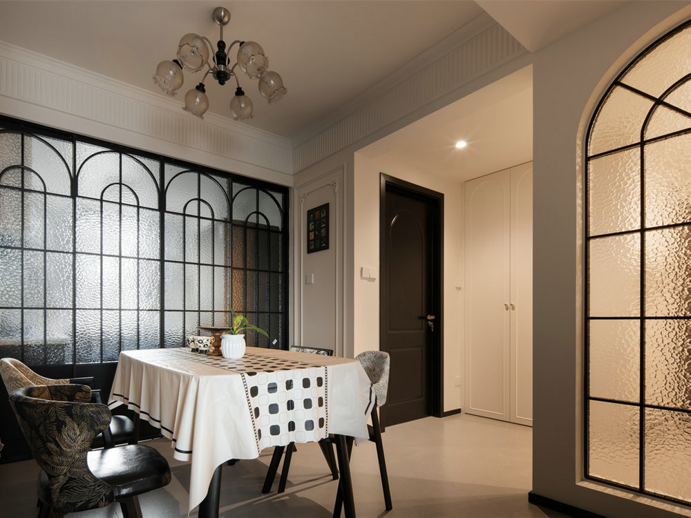 漢江華府119平法式復古風格裝修效果圖