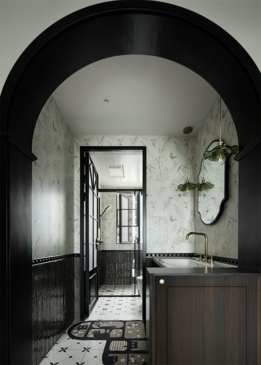 漢江華府119平法式復古風格裝修效果圖