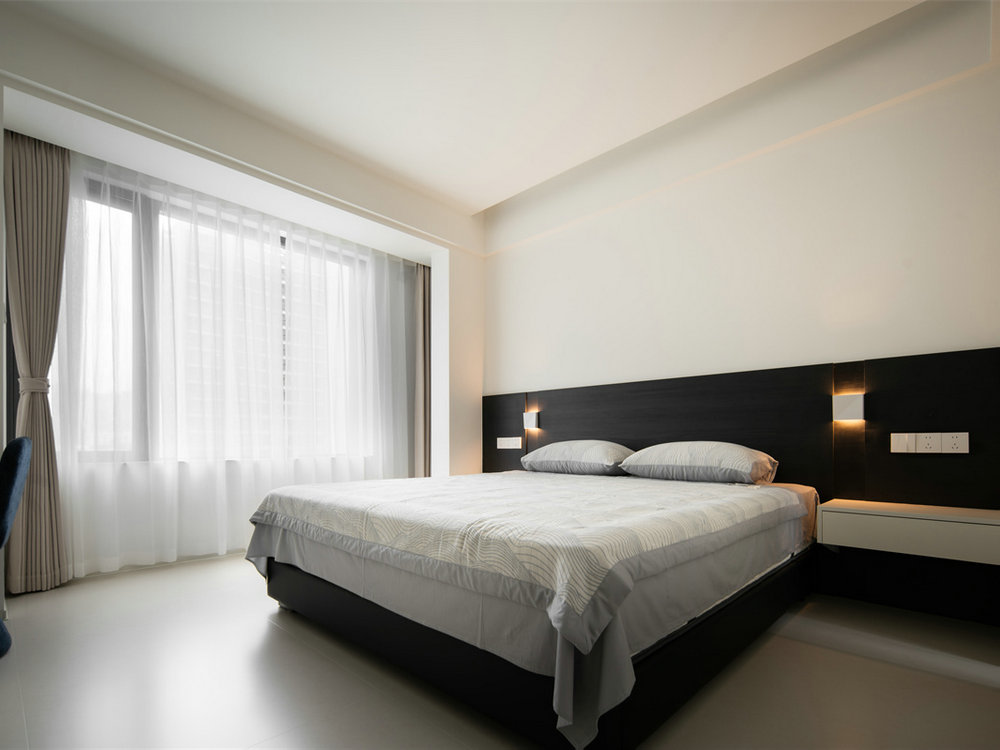 中交澄園130平現(xiàn)代極簡風格裝修效果圖