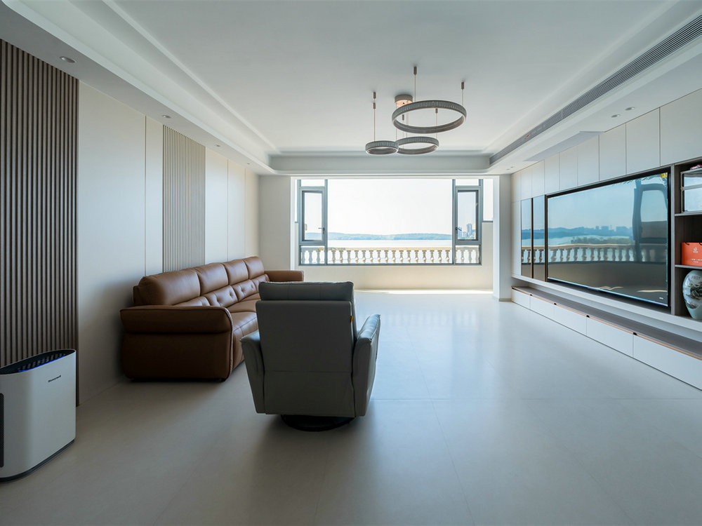 南湖九號286平現代風格裝修效果圖