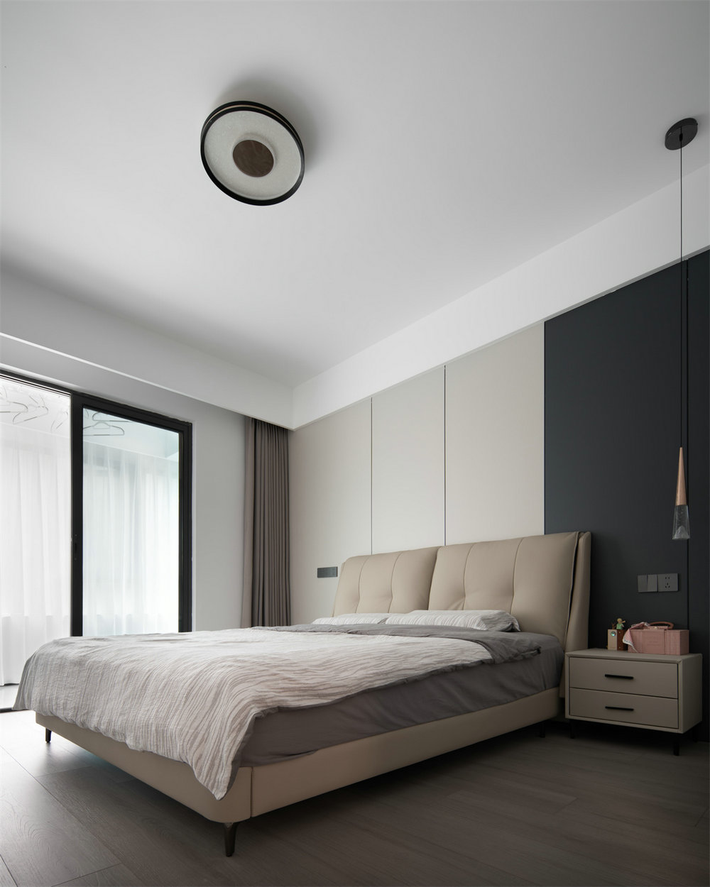 中建星光城126平現(xiàn)代風(fēng)格裝修效果圖