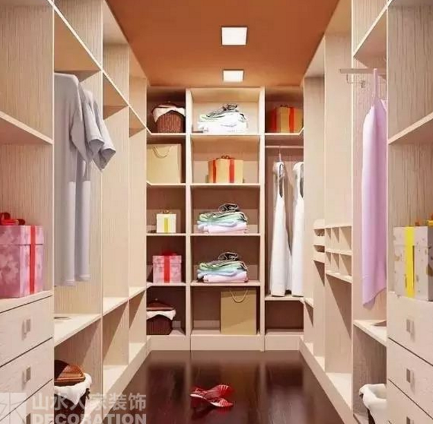 【山水人家裝飾】女人既然有了書房，為什么不能有衣帽間？