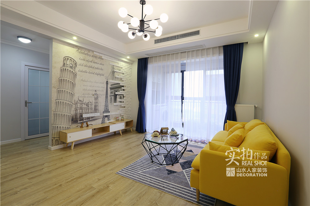 翰林雅居北歐風格裝修效果圖