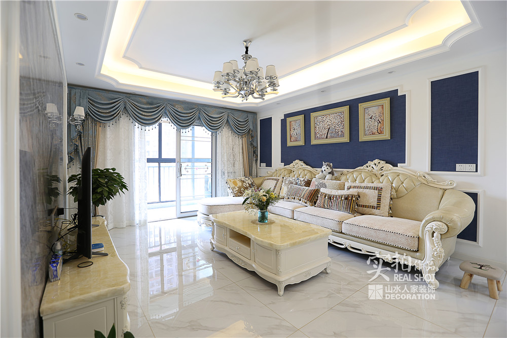 建龍果嶺公元簡(jiǎn)歐裝修風(fēng)格效果圖