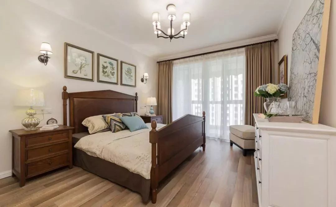 北大蓮湖錦城美式風格裝修效果圖