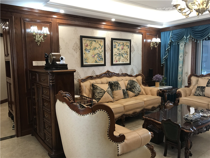 世紀(jì)江尚古典風(fēng)格裝修實景效果圖