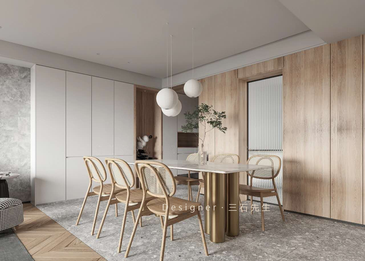 華僑城現(xiàn)代簡約風格裝修效果圖