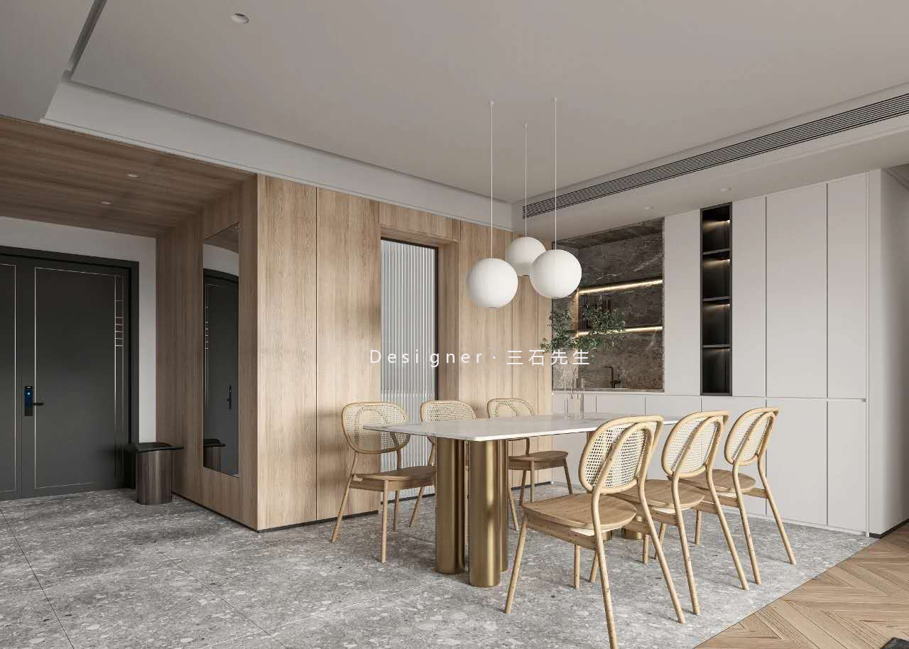 華僑城現(xiàn)代簡約風格裝修效果圖