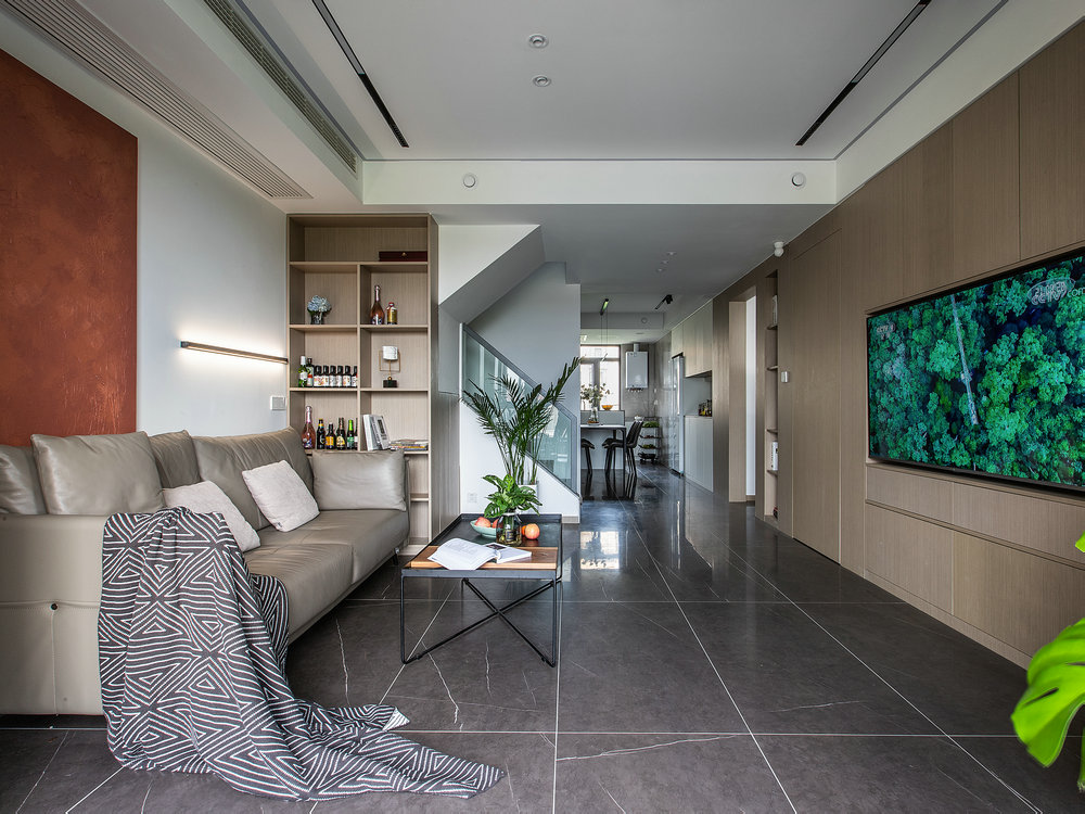 祥生君城頂層復式裝修效果圖