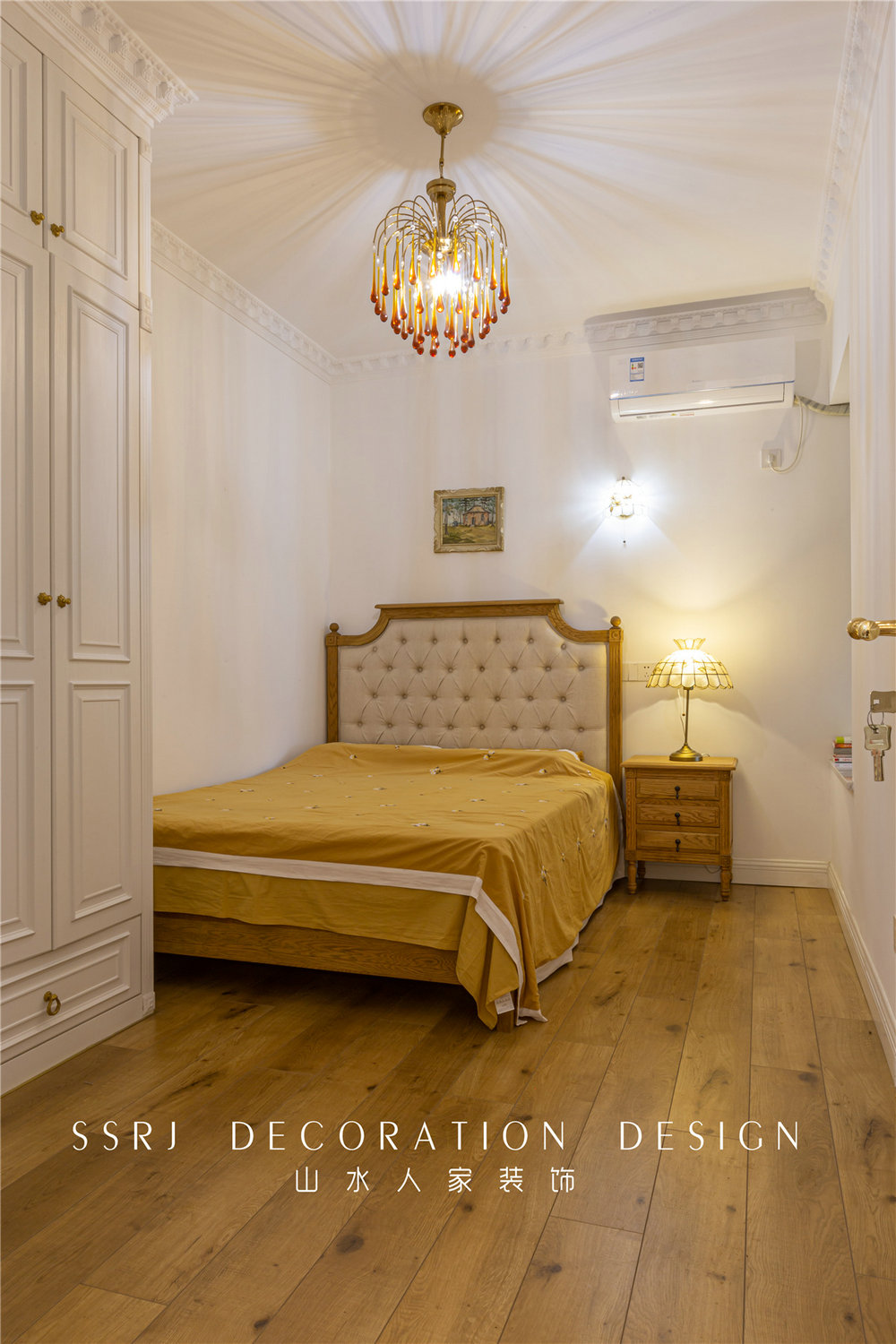 保利上城90平法式風(fēng)格裝修效果實(shí)景圖