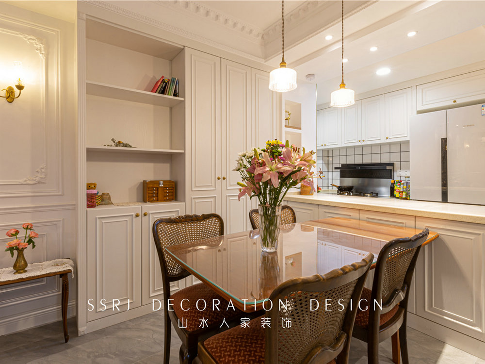 保利上城90平法式風(fēng)格裝修效果實(shí)景圖