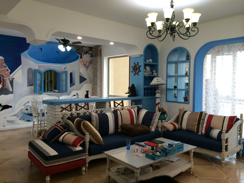 長(zhǎng)投蘭園118平地中海風(fēng)格裝修效果圖 長(zhǎng)投蘭園118平地中海風(fēng)格裝修效果圖