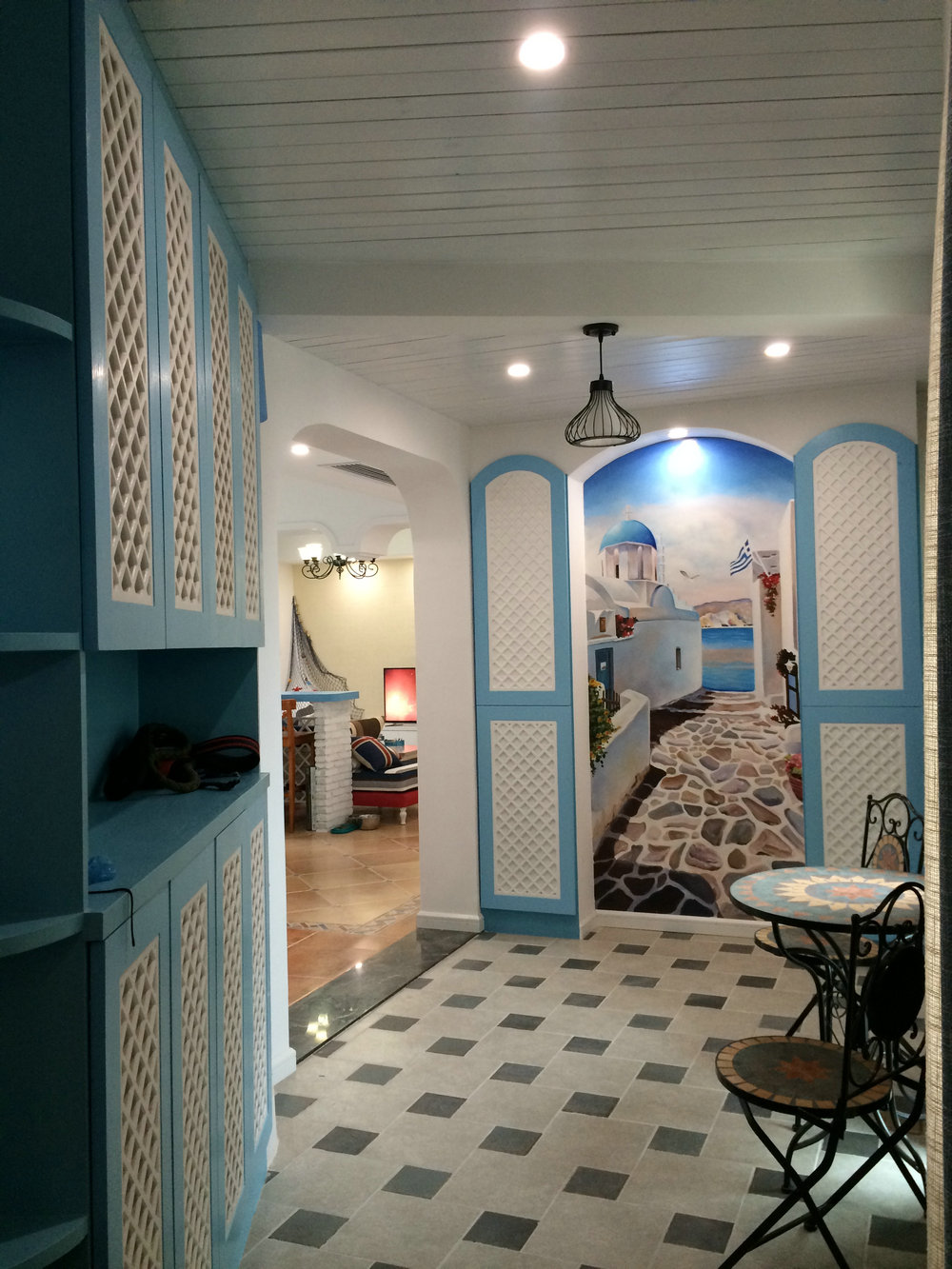 長(zhǎng)投蘭園118平地中海風(fēng)格裝修效果圖 長(zhǎng)投蘭園118平地中海風(fēng)格裝修效果圖