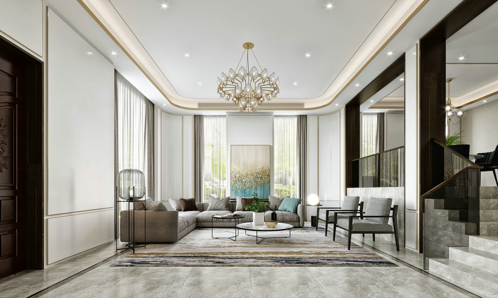 知音湖院子現(xiàn)代輕奢風(fēng)格別墅裝修效果圖 知音湖院子現(xiàn)代輕奢風(fēng)格別墅裝修效果圖