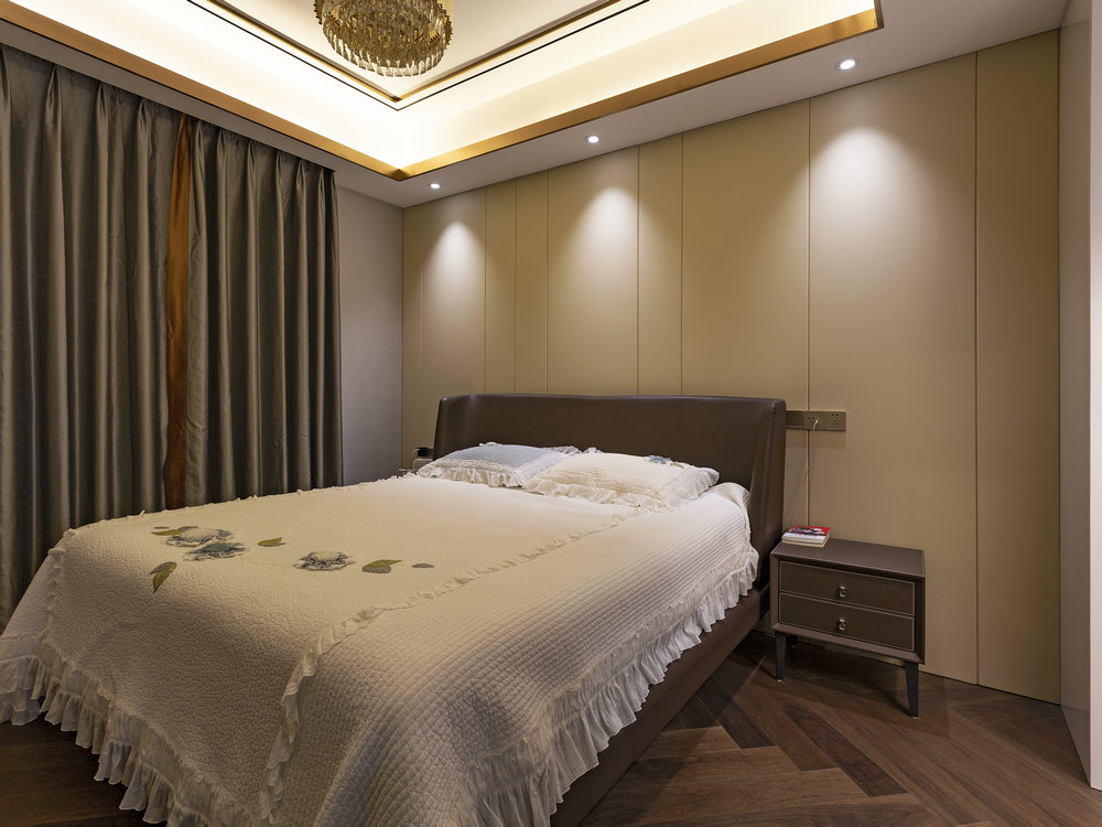 國際金融城新中式風(fēng)格裝修效果實景圖