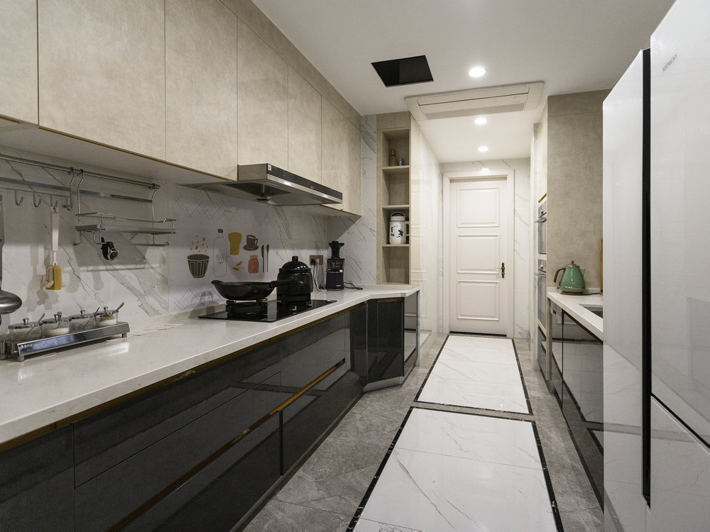 國際金融城新中式風(fēng)格裝修效果實景圖