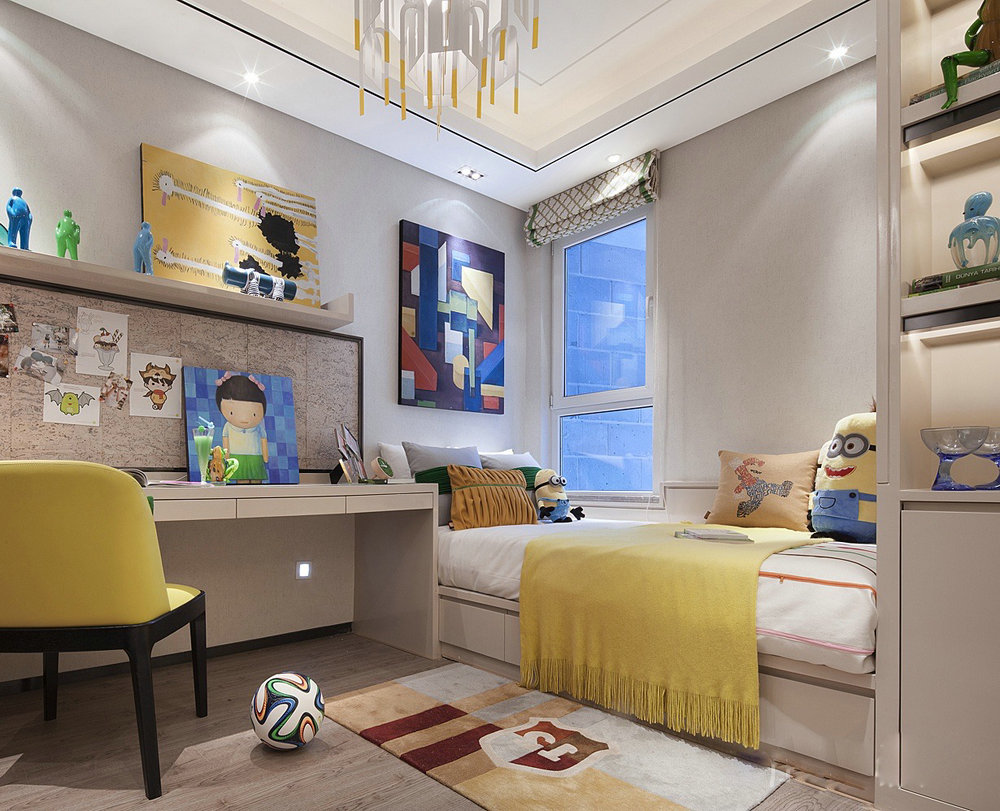 融公館混搭風(fēng)格兩室兩廳裝修效果圖 融公館混搭風(fēng)格兩室兩廳裝修效果圖