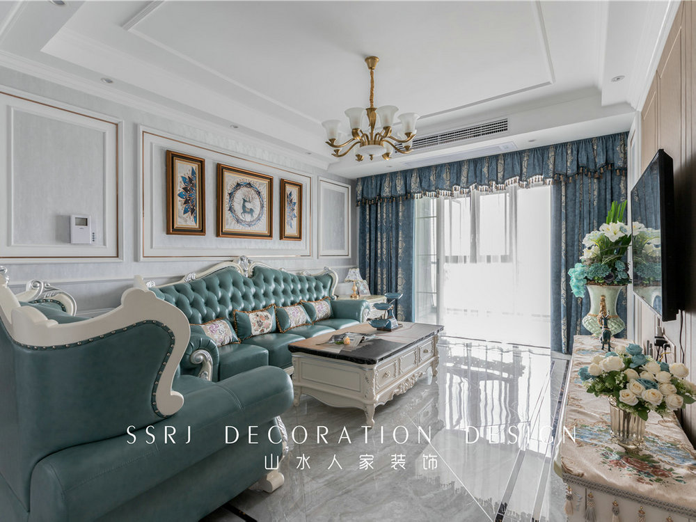 菩提苑149平簡(jiǎn)歐風(fēng)格裝修效果圖 菩提苑149平簡(jiǎn)歐風(fēng)格裝修效果圖