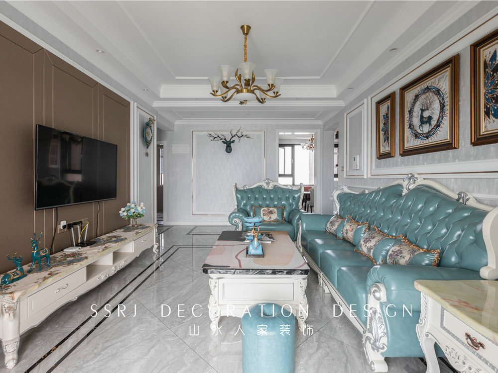 菩提苑149平簡(jiǎn)歐風(fēng)格裝修效果圖 菩提苑149平簡(jiǎn)歐風(fēng)格裝修效果圖