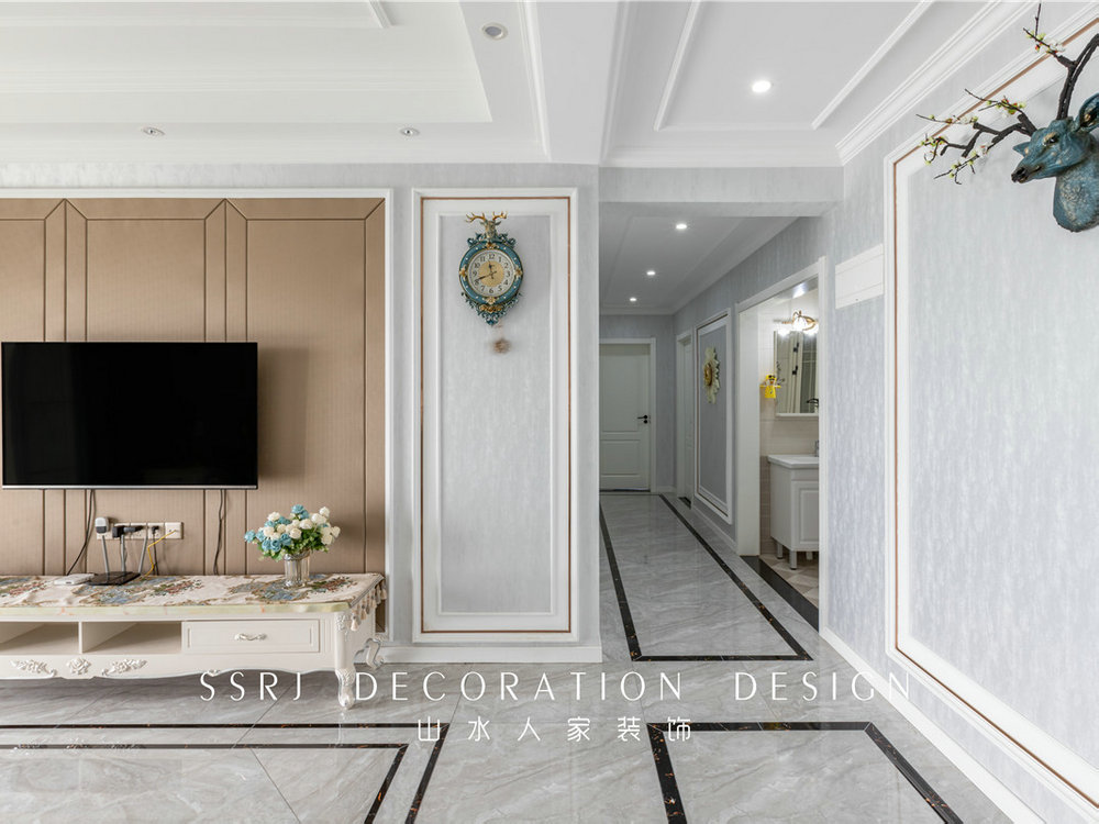 菩提苑149平簡(jiǎn)歐風(fēng)格裝修效果圖 菩提苑149平簡(jiǎn)歐風(fēng)格裝修效果圖