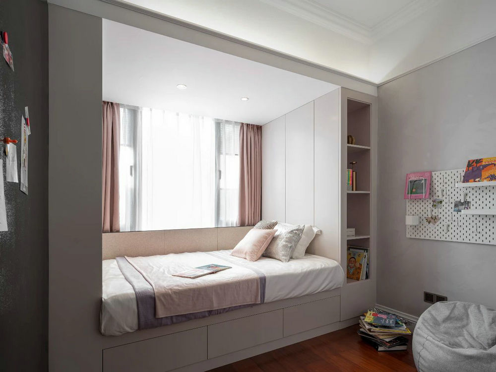 光谷新世界100平輕奢風格裝修效果圖 現(xiàn)代輕奢 兒童房8.jpg