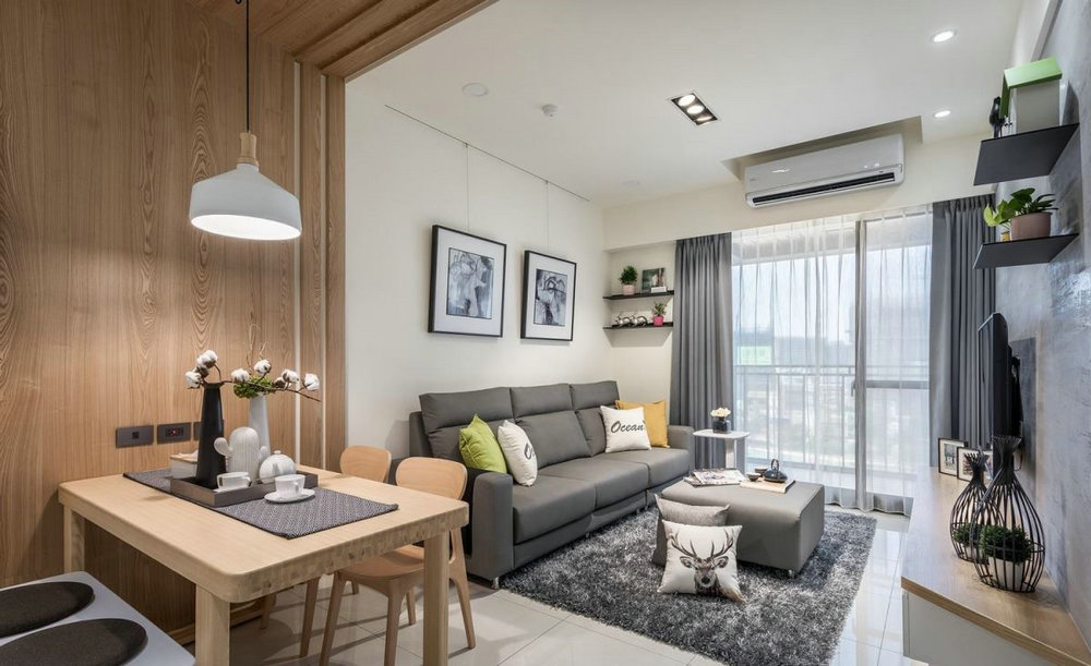 保利城110平北歐風(fēng)格裝修效果圖 保利城110平北歐風(fēng)格裝修效果圖