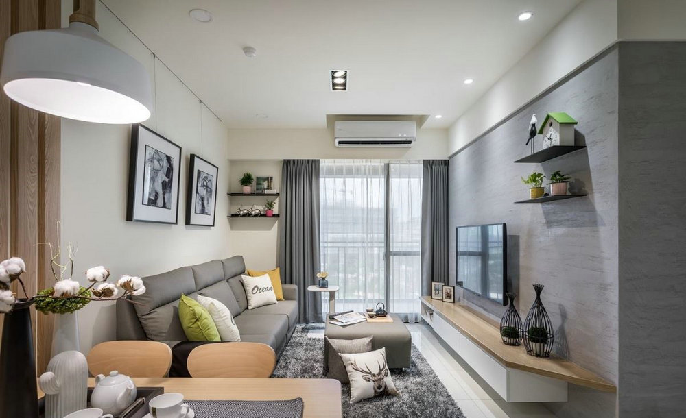 保利城110平北歐風(fēng)格裝修效果圖 保利城110平北歐風(fēng)格裝修效果圖