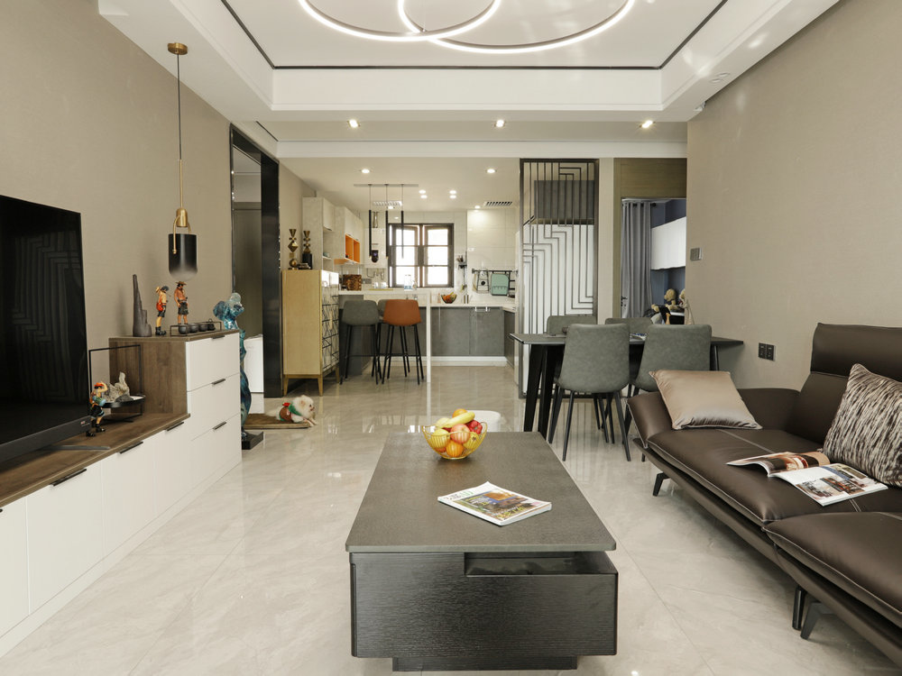 融公館120平現(xiàn)代簡(jiǎn)約風(fēng)格裝修效果圖 融公館120平現(xiàn)代簡(jiǎn)約風(fēng)格裝修效果圖