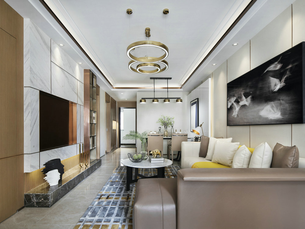 保利華府輕奢風(fēng)格裝修效果圖 保利華府輕奢風(fēng)格裝修效果圖