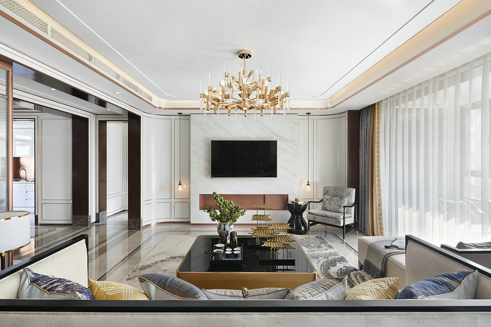 金都漢宮185平輕奢風(fēng)格裝修效果圖 金都漢宮185平輕奢風(fēng)格裝修效果圖