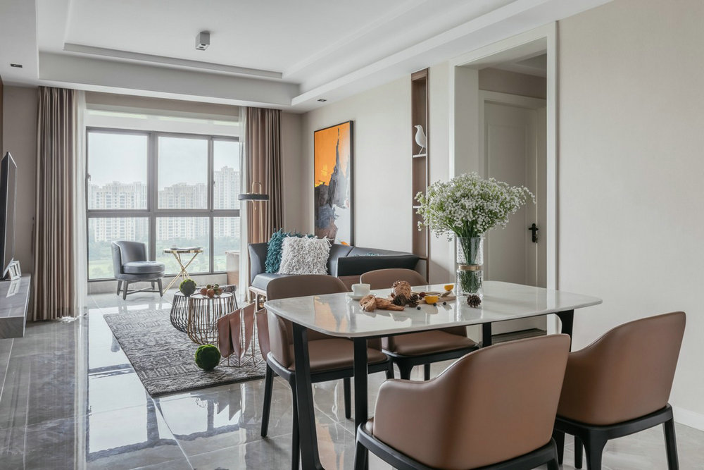 遠(yuǎn)洋漢口中心92平現(xiàn)代風(fēng)格裝修效果圖 遠(yuǎn)洋漢口中心92平現(xiàn)代風(fēng)格裝修效果圖