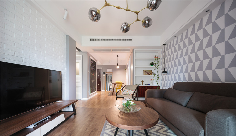 融僑城90平北歐風(fēng)格裝修效果圖 融僑城90平北歐風(fēng)格裝修效果圖