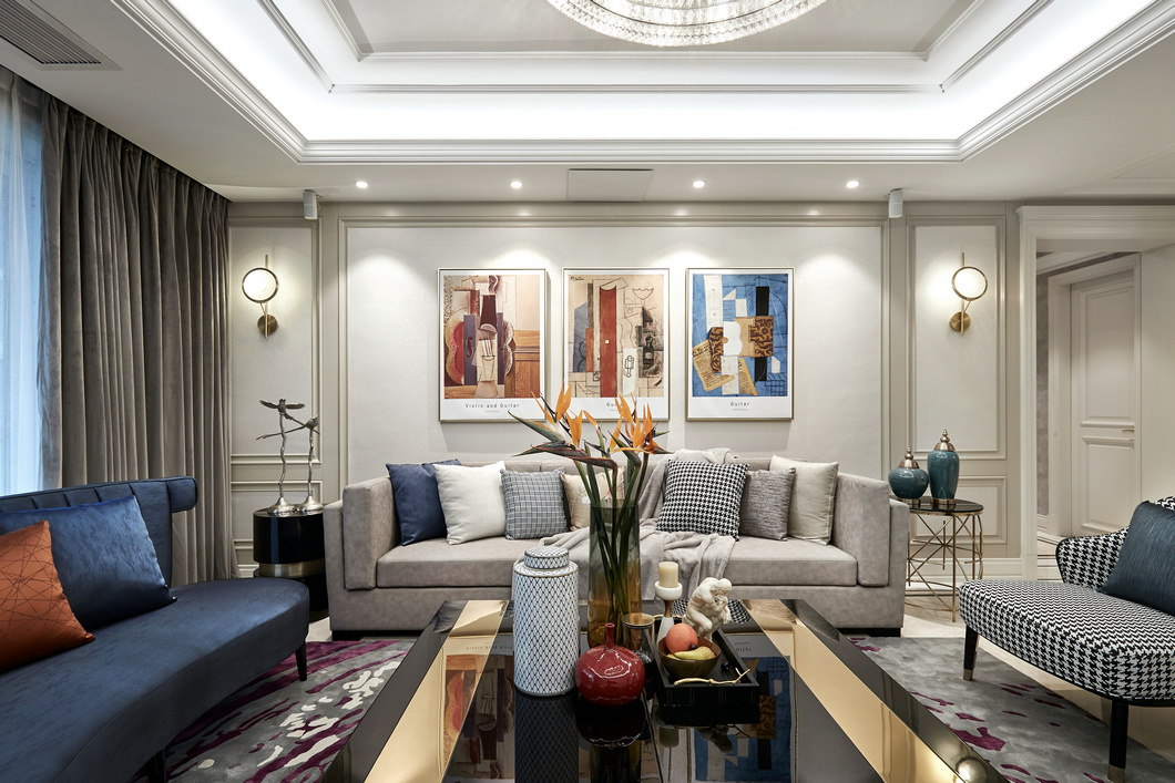 雅居樂花園別墅法式輕奢風(fēng)格裝修效果圖 雅居樂花園別墅法式輕奢風(fēng)格裝修效果圖