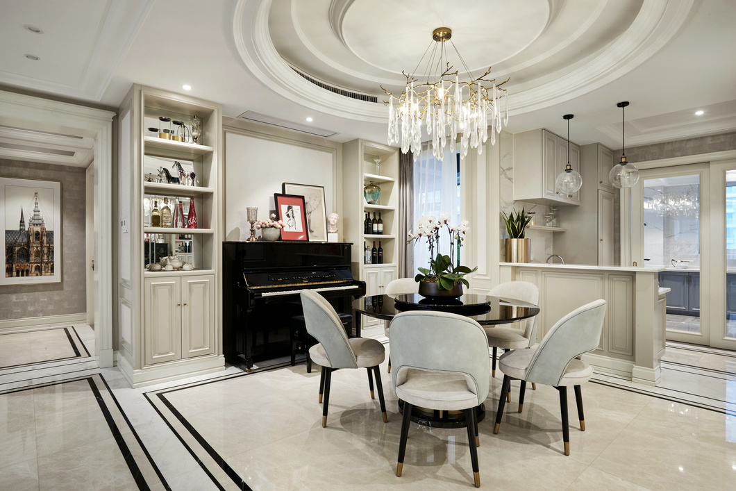 雅居樂花園別墅法式輕奢風(fēng)格裝修效果圖 雅居樂花園別墅法式輕奢風(fēng)格裝修效果圖