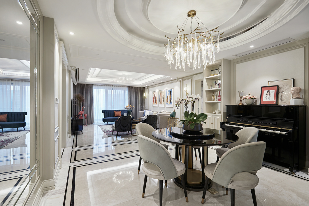 雅居樂花園別墅法式輕奢風(fēng)格裝修效果圖 雅居樂花園別墅法式輕奢風(fēng)格裝修效果圖