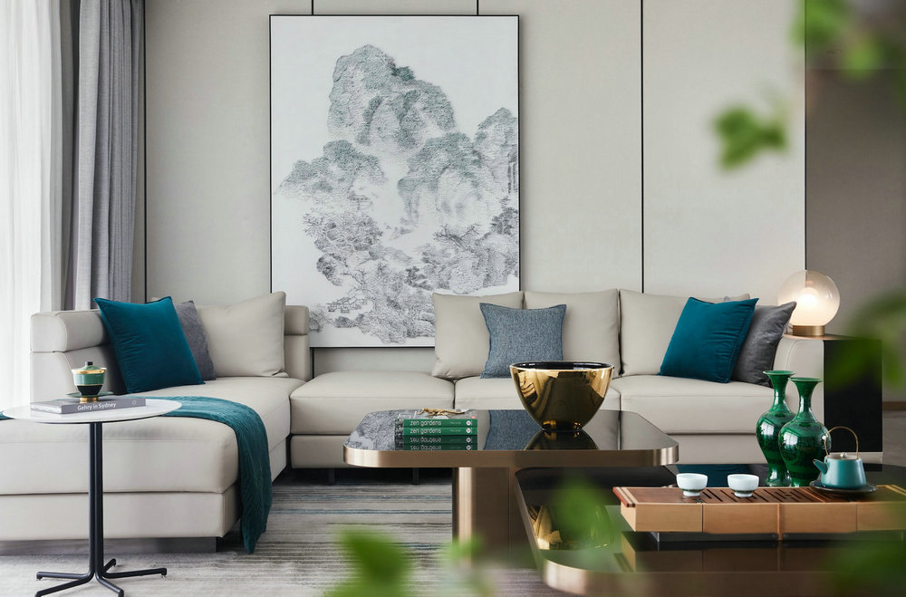 綠地理想城140平輕奢風(fēng)格裝修效果圖 綠地理想城140平輕奢風(fēng)格裝修效果圖