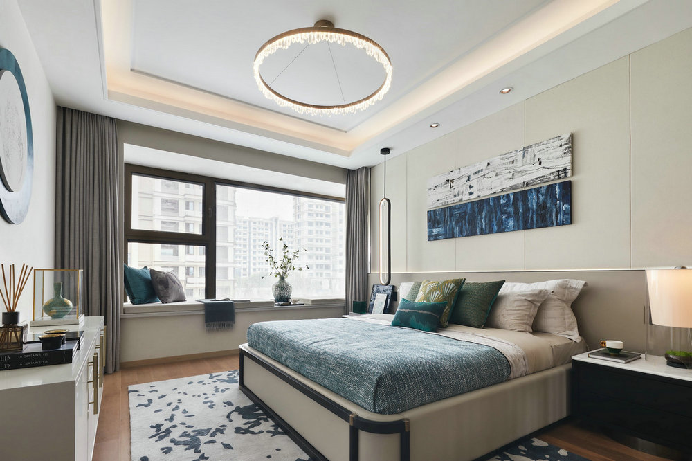 綠地理想城140平輕奢風(fēng)格裝修效果圖 綠地理想城140平輕奢風(fēng)格裝修效果圖