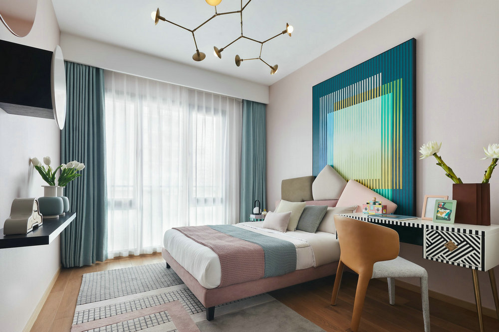 綠地理想城140平輕奢風(fēng)格裝修效果圖 綠地理想城140平輕奢風(fēng)格裝修效果圖