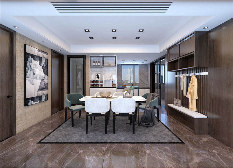 華潤(rùn)葛洲壩琨御府現(xiàn)代風(fēng)格裝修