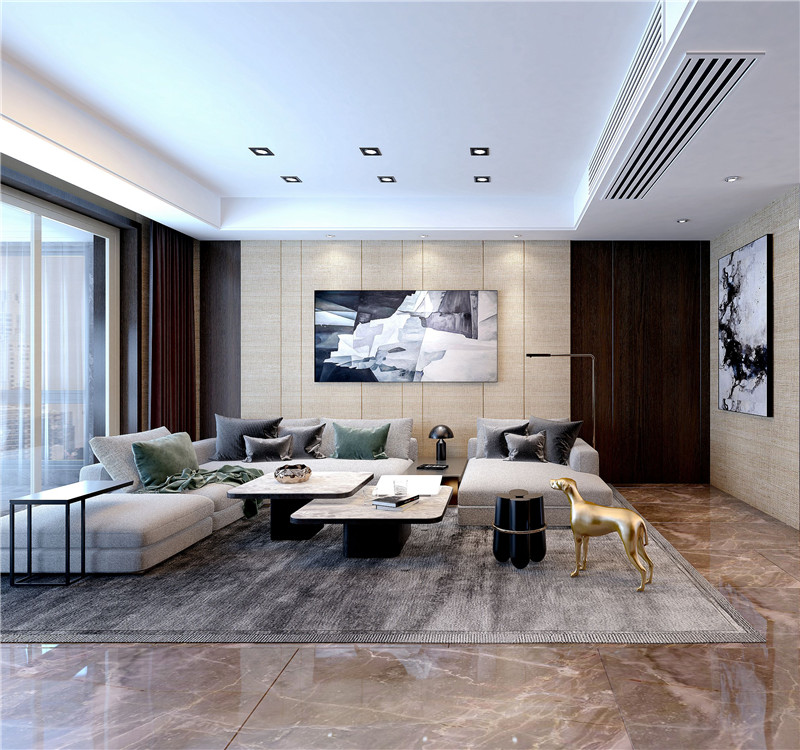 華潤(rùn)葛洲壩琨御府現(xiàn)代風(fēng)格裝修