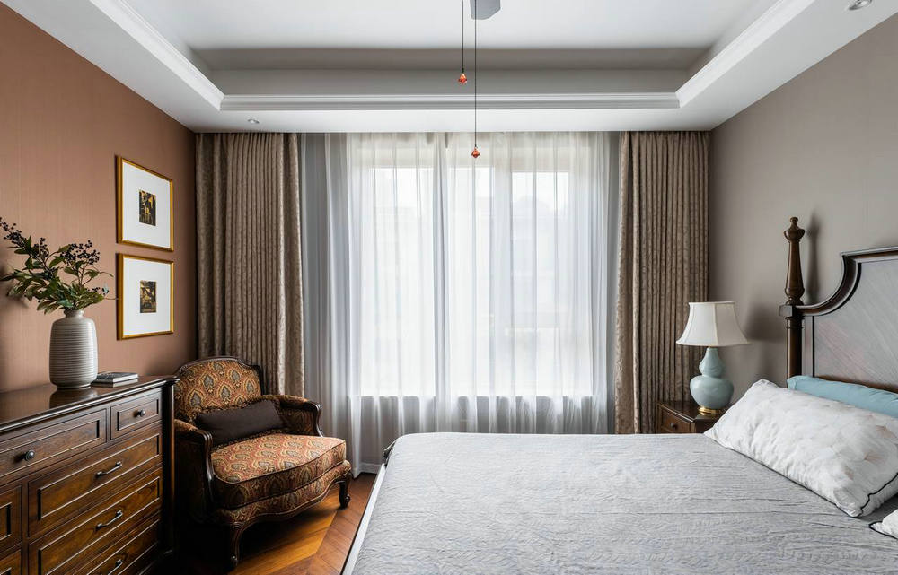 武漢琨御府168平美式風(fēng)格裝修效果圖 武漢琨御府168平美式風(fēng)格裝修效果圖