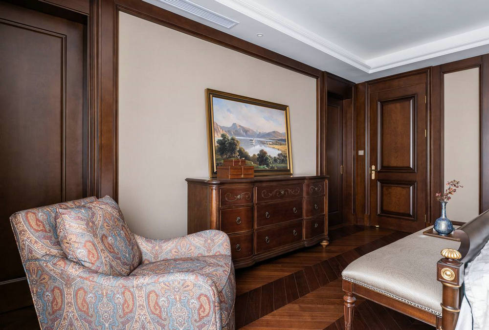 武漢琨御府168平美式風(fēng)格裝修效果圖 武漢琨御府168平美式風(fēng)格裝修效果圖