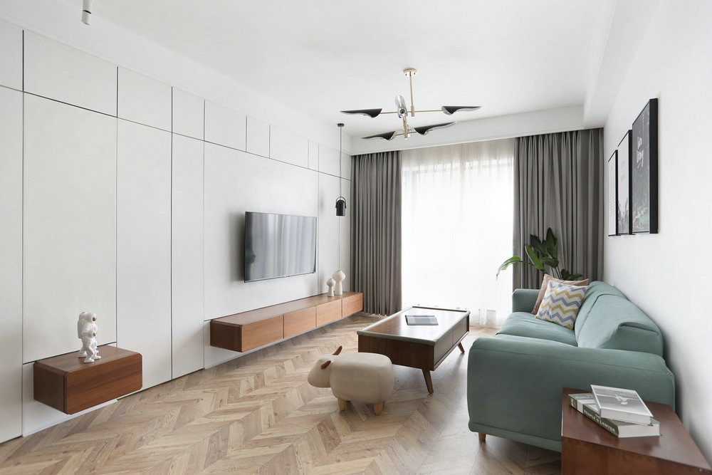 江郡華府91平北歐風格裝修效果圖 江郡華府91平北歐風格裝修效果圖