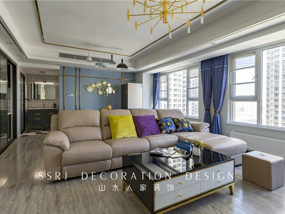 東原啟城112平輕奢風(fēng)格裝修效果圖 東原啟城112平輕奢風(fēng)格裝修效果圖