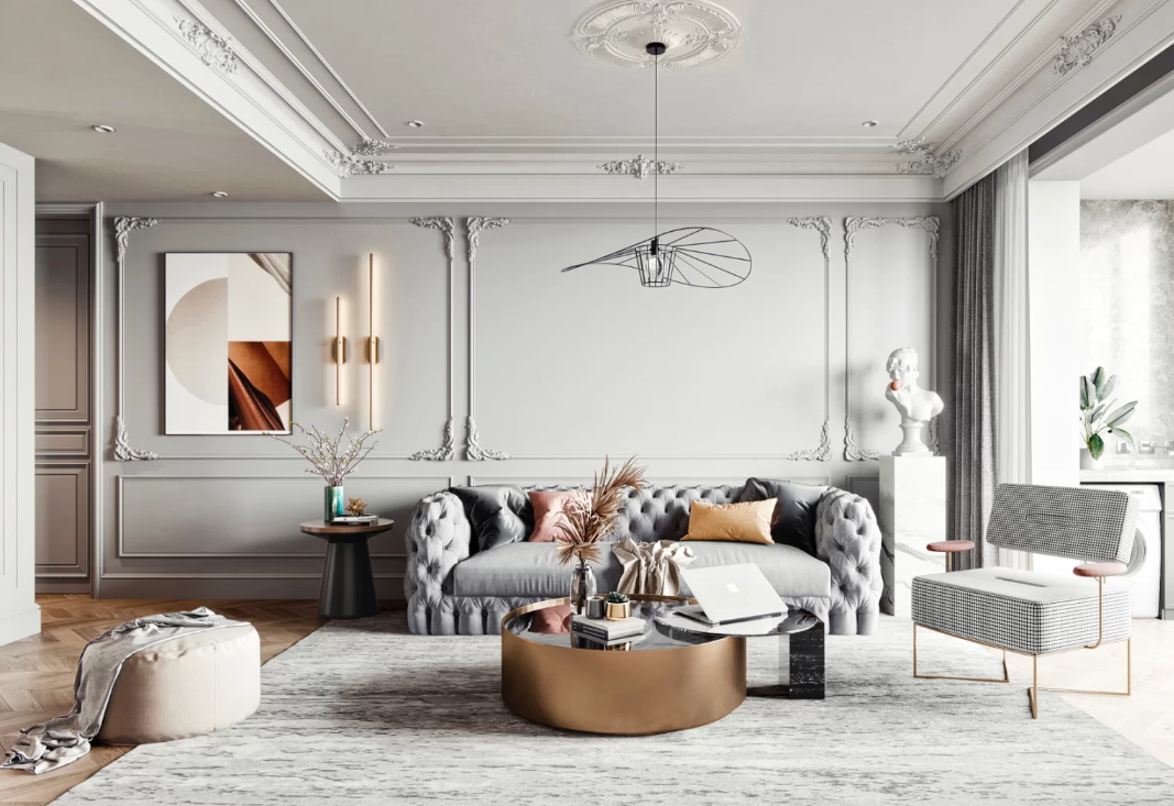 大華濱江天地法式輕奢風(fēng)格裝修效果圖 大華濱江天地法式輕奢風(fēng)格裝修效果圖