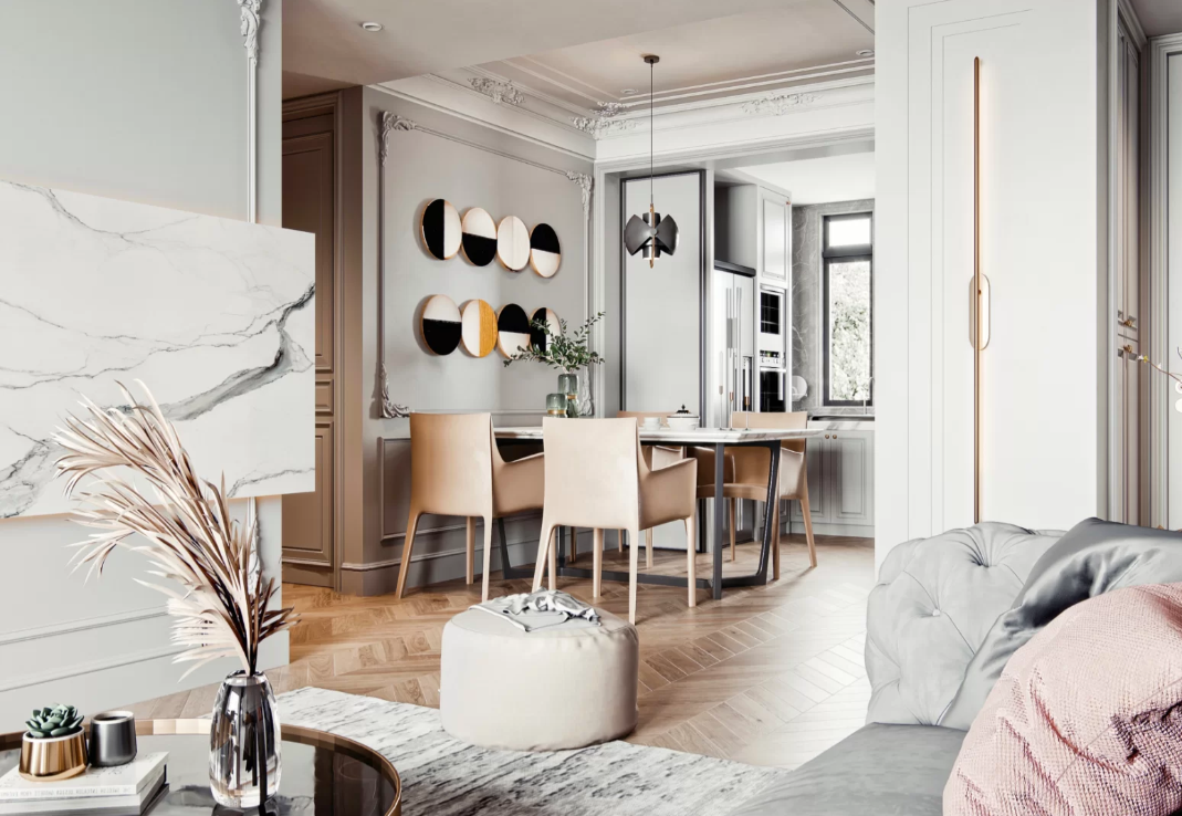 大華濱江天地法式輕奢風(fēng)格裝修效果圖 大華濱江天地法式輕奢風(fēng)格裝修效果圖