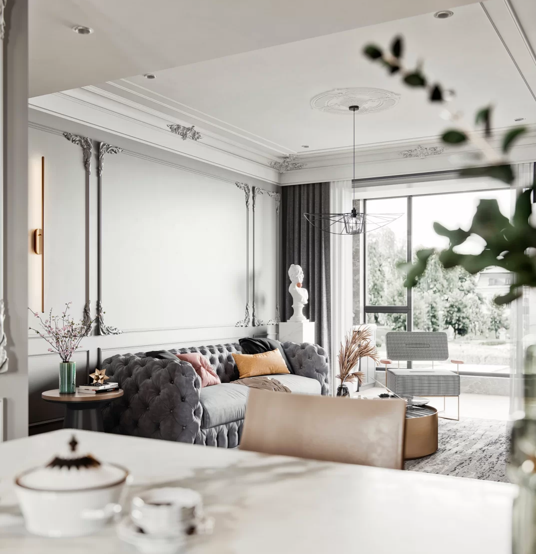 大華濱江天地法式輕奢風(fēng)格裝修效果圖 大華濱江天地法式輕奢風(fēng)格裝修效果圖