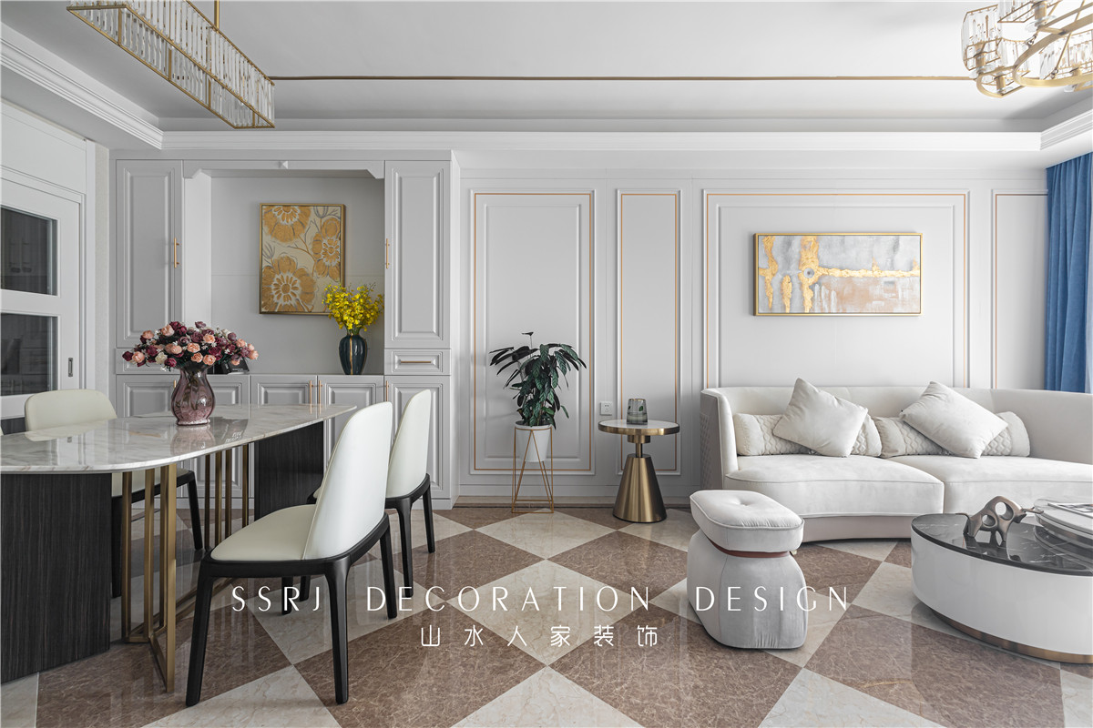 萬科翡翠濱江輕奢風格裝修效果圖 萬科翡翠濱江輕奢風格裝修效果圖