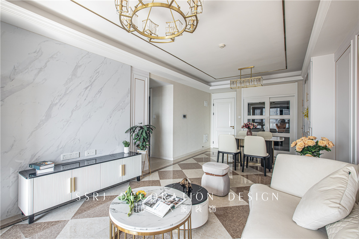 萬科翡翠濱江輕奢風格裝修效果圖 萬科翡翠濱江輕奢風格裝修效果圖